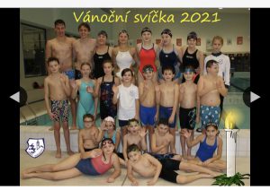 2021 Vánoční svíčka